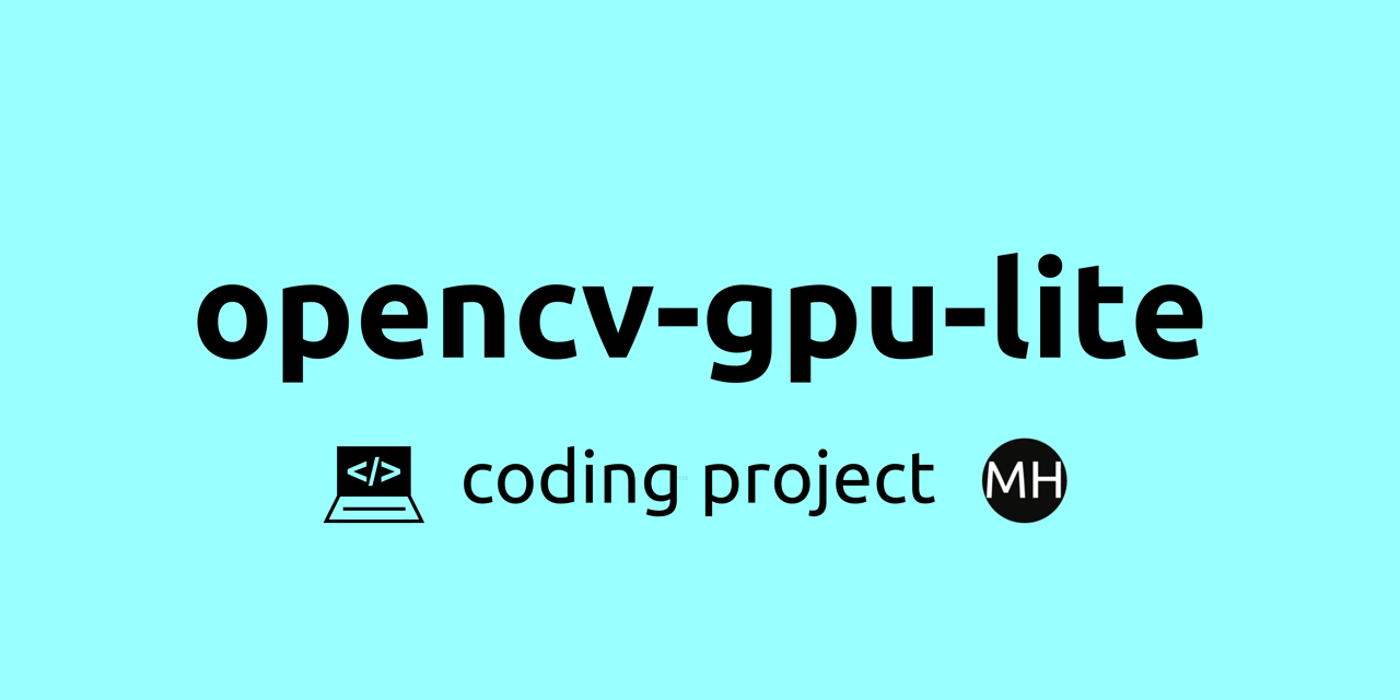 opencv-gpu-lite